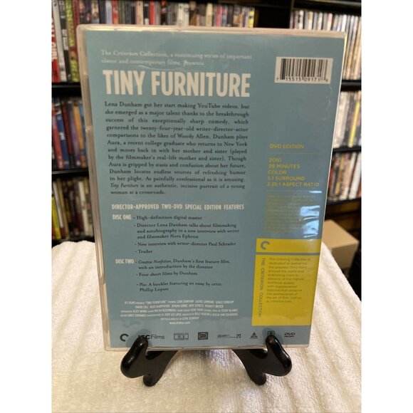Tiny Furniture (Criterion Collection) (DVD, 2010) Lena Dunham Spine 597 - Picture 2 of 6
